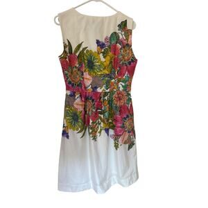 Frock Shop Floral Accent Sleeveless Dress - Medium